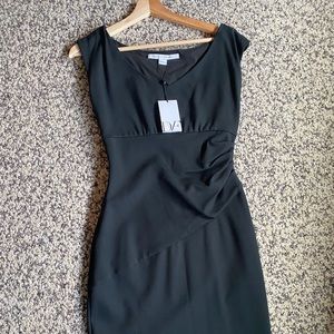 DVF black dress - slim fit